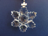 1996 Snowflake / Star Christmas Ornament