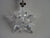 2001 Star / Snowflake Christmas Ornament
