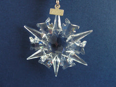 2002 Annual Edition Snowflake / Star Christmas Ornament
