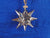 SCS 2009 Annual Edition Golden Star / Snowflake Christmas Ornament