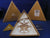 SCS 2009 Golden Star / Snowflake Christmas Ornament