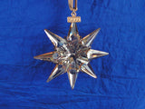 SCS 2009 Golden Star / Snowflake Christmas Ornament