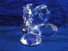 Butterfly, Mini ~ Var 1 (Crystal tips on Gold antenna)