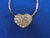 Pave Heart Necklace
