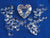 SCS 1996 Clear Heart with Minis ~ 3 yr gift