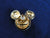 Mickey Mouse Gold Pave Crystal Tac Pin