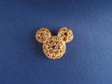 Mickey Mouse Gold Pave Crystal Tac Pin