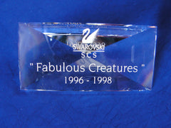 SCS 1996-1998 Fabulous Creatures Title Plaque