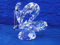 Butterfly, Large ~ Var 1 (Black tips on Rhodium antenna)