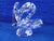 Butterfly, Large ~ Var 1 (Black tips on Rhodium antenna)