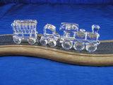 Silver Crystal Express Train ~ 3 Piece Set